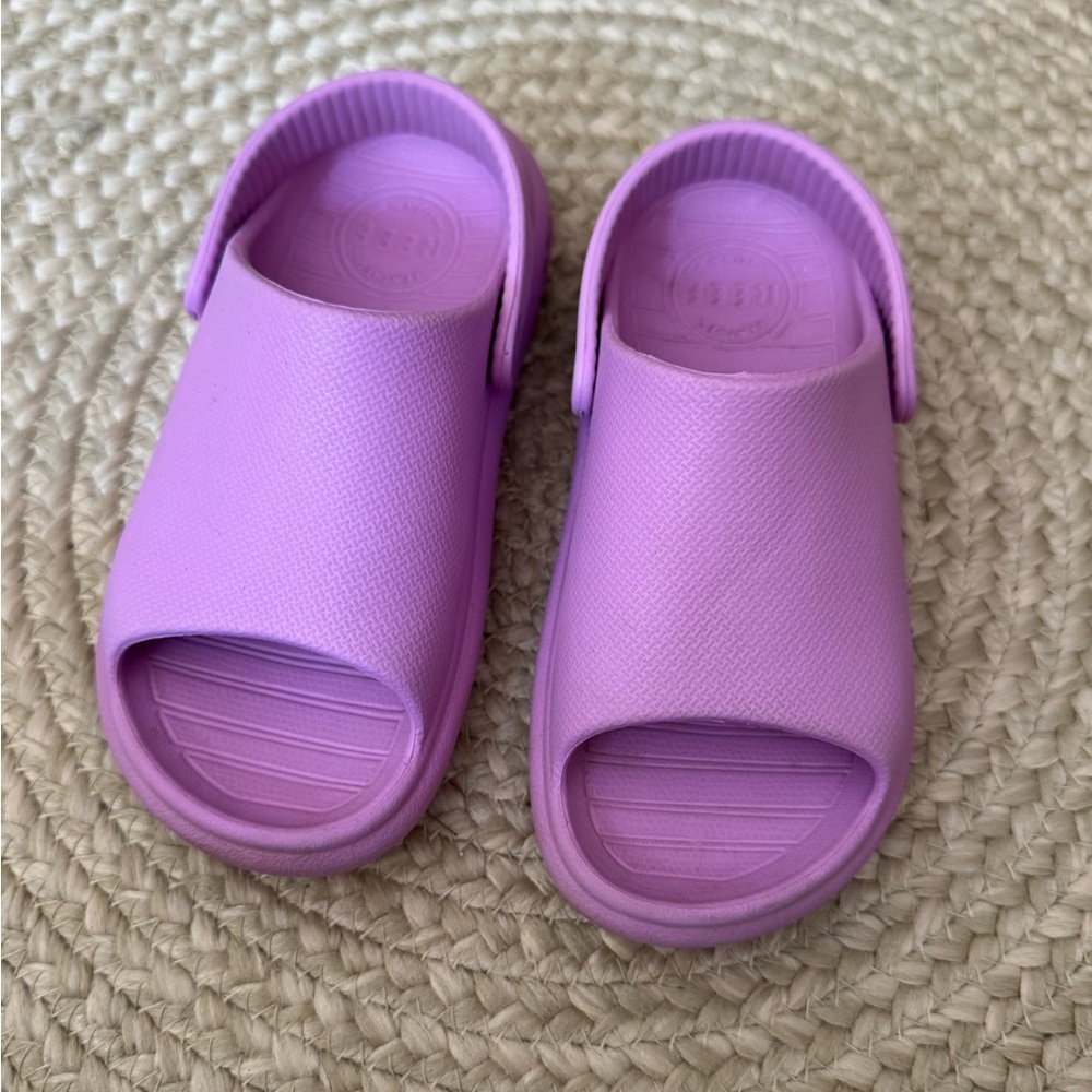 Reef Kids Lavender Slide Sandals